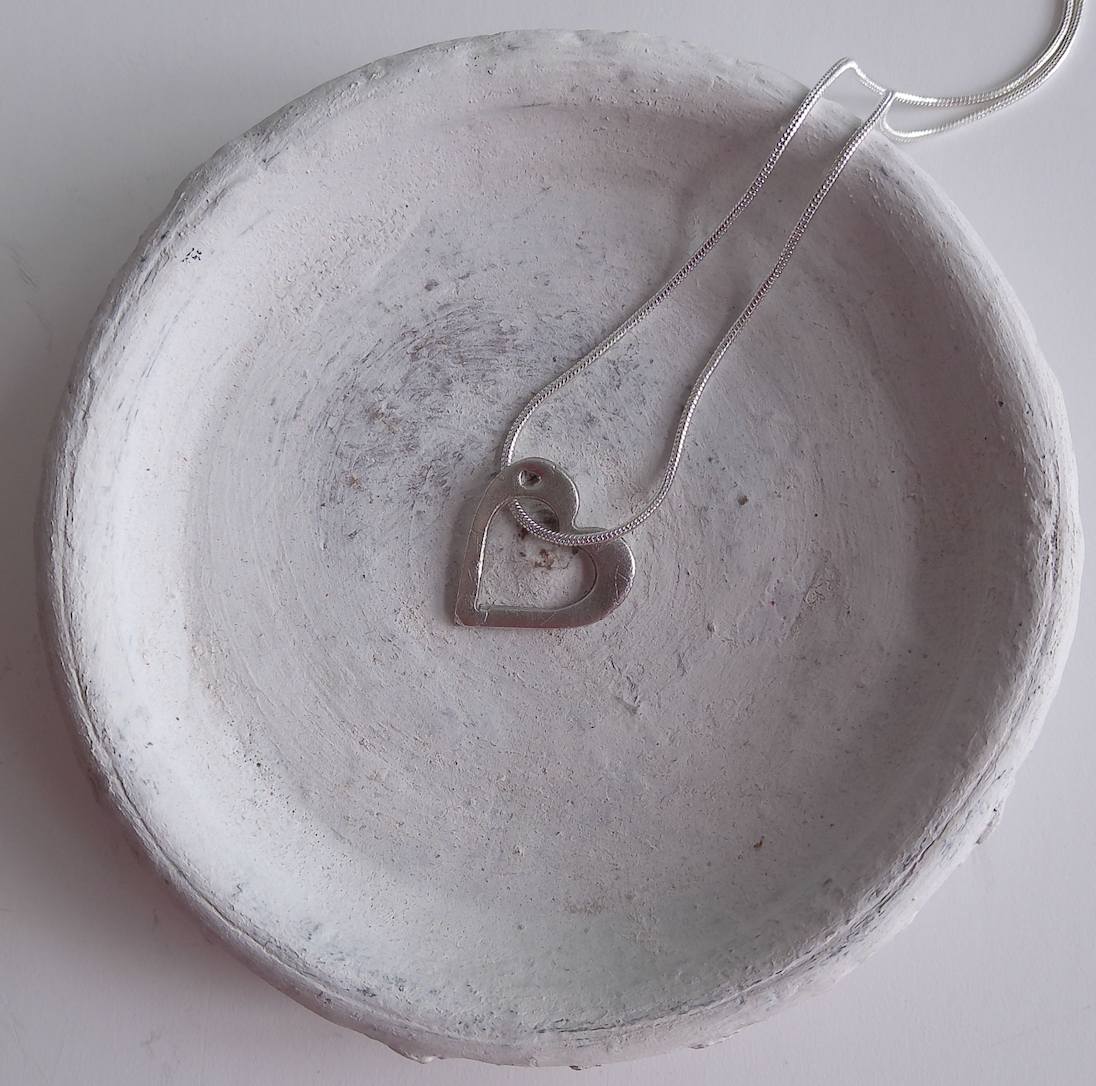 Hallmarked Solid Silver Heart